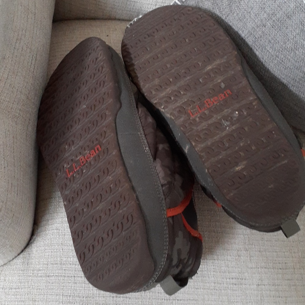 LL Bean Mountain Camo Slip On House Shoe - Picture 4 of 5